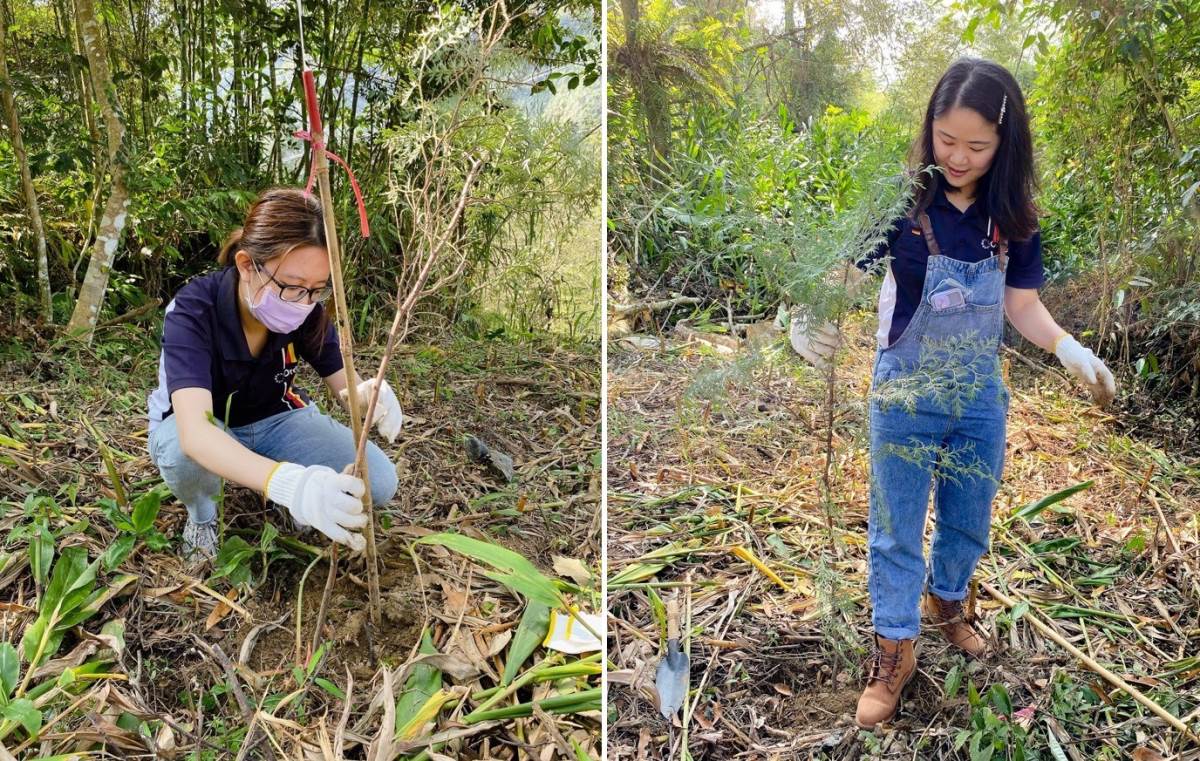 「我種樹 我驕傲」歐德設計師放下捲尺改拿鋤頭,熱情參與「植樹盛事」,揮灑汗水,用實際行動愛台灣。