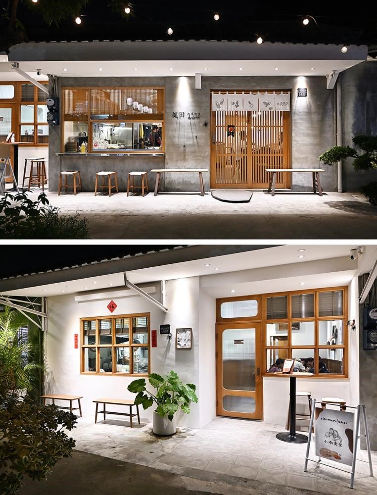 「龝田熟成咖哩」為聚落中第一間開業的餐廳，之後各店家陸續開幕，逐漸吸引外界矚目。(攝影/Carter)