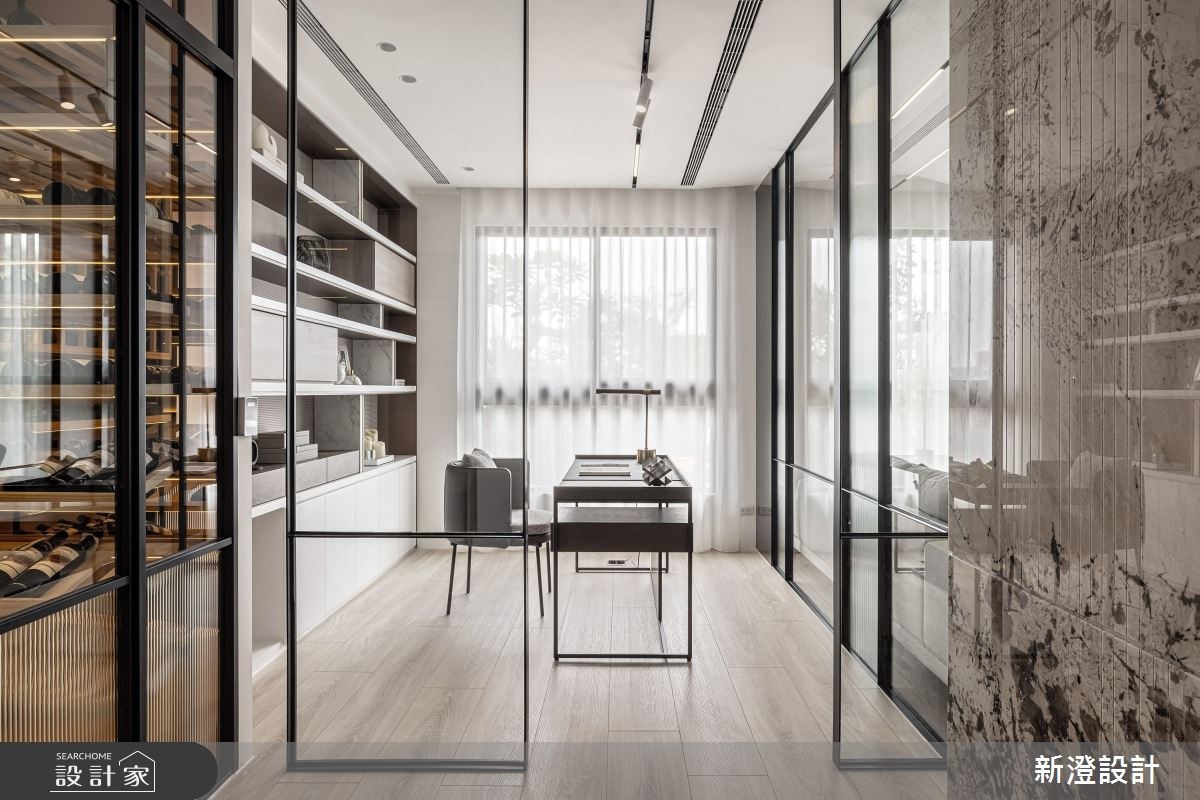 看完整書房雙開門案例圖庫