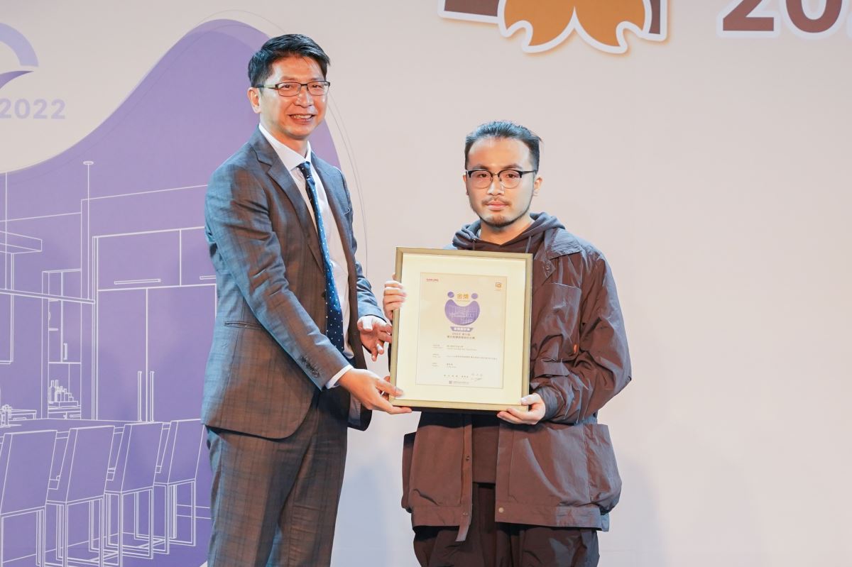 空間金獎作品《Smart Cube 新廚居漫遊策略-彈性模組化面向城市的多樣性》得獎人