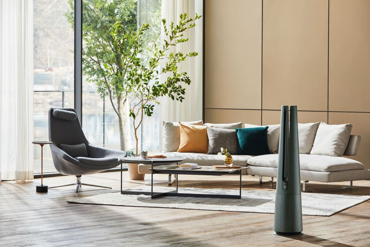 LG AeroTower 風革機UV抑菌涼暖系列,適用於任何空間的先進空氣淨化解決方案