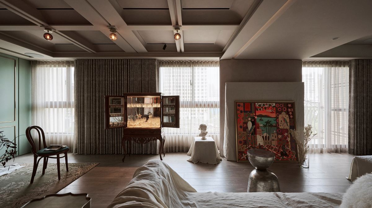 圖片提供：TINTA金邸獎2022年居住空間陳設裝飾類 / 金獎/仍然創作室內裝修設計有限公司 / 樂園1950