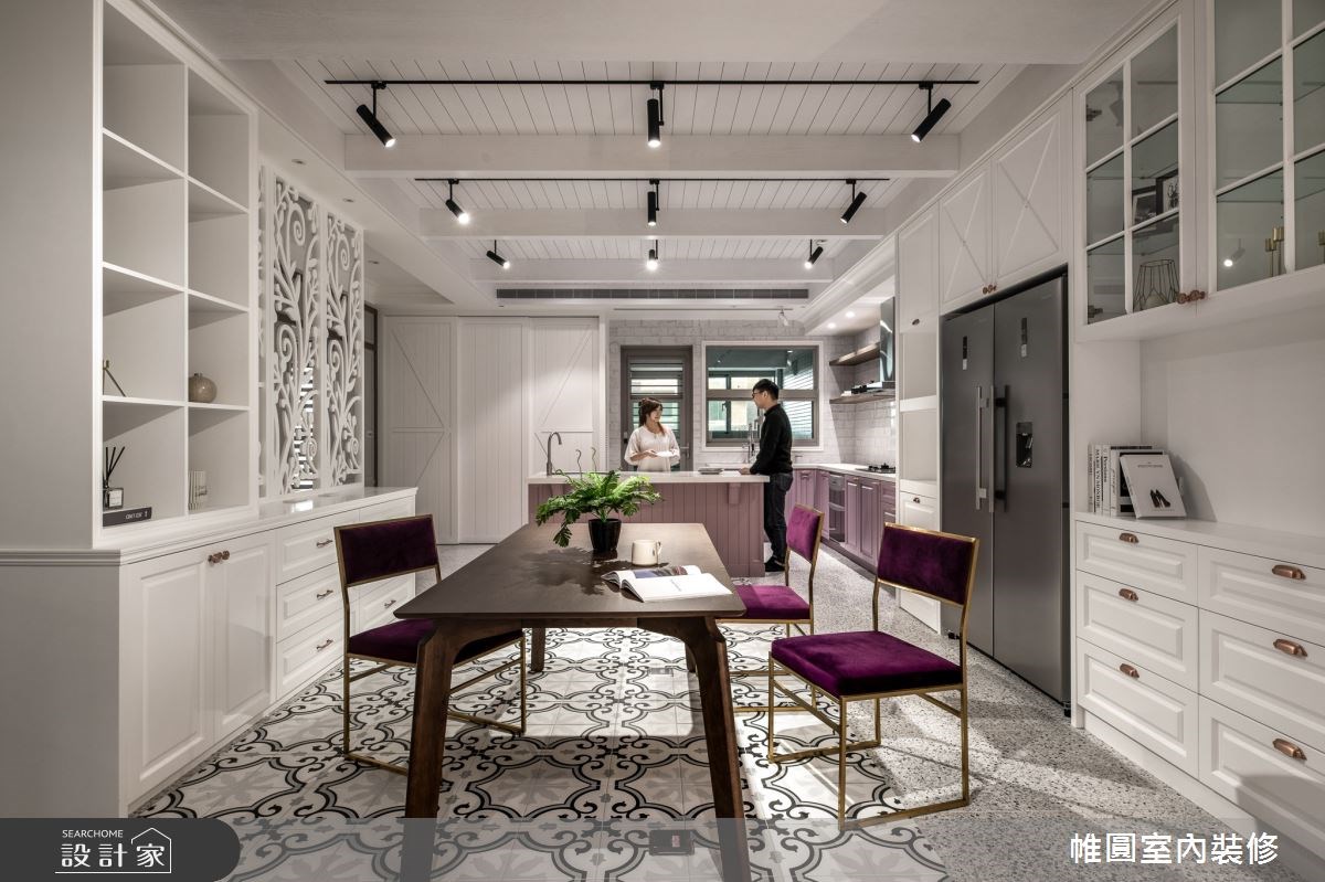 軌道燈當客廳主燈的應用範例