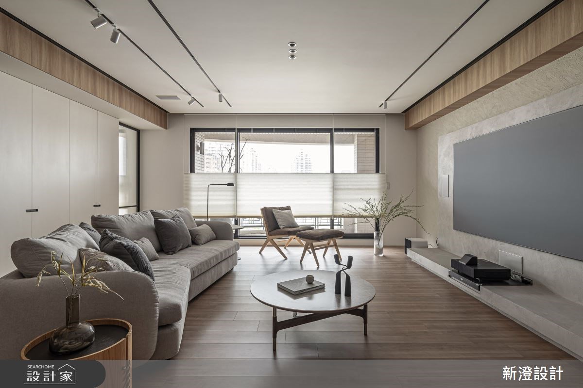 雙排軌道燈設計