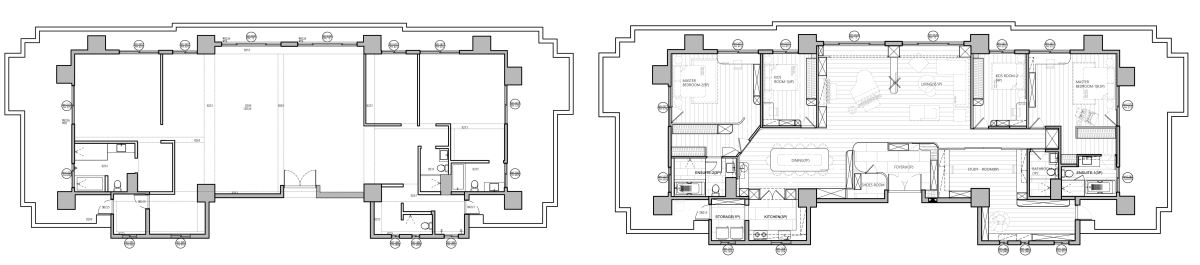 (Before+After)平面圖提供_知域設計X一己空間制作。