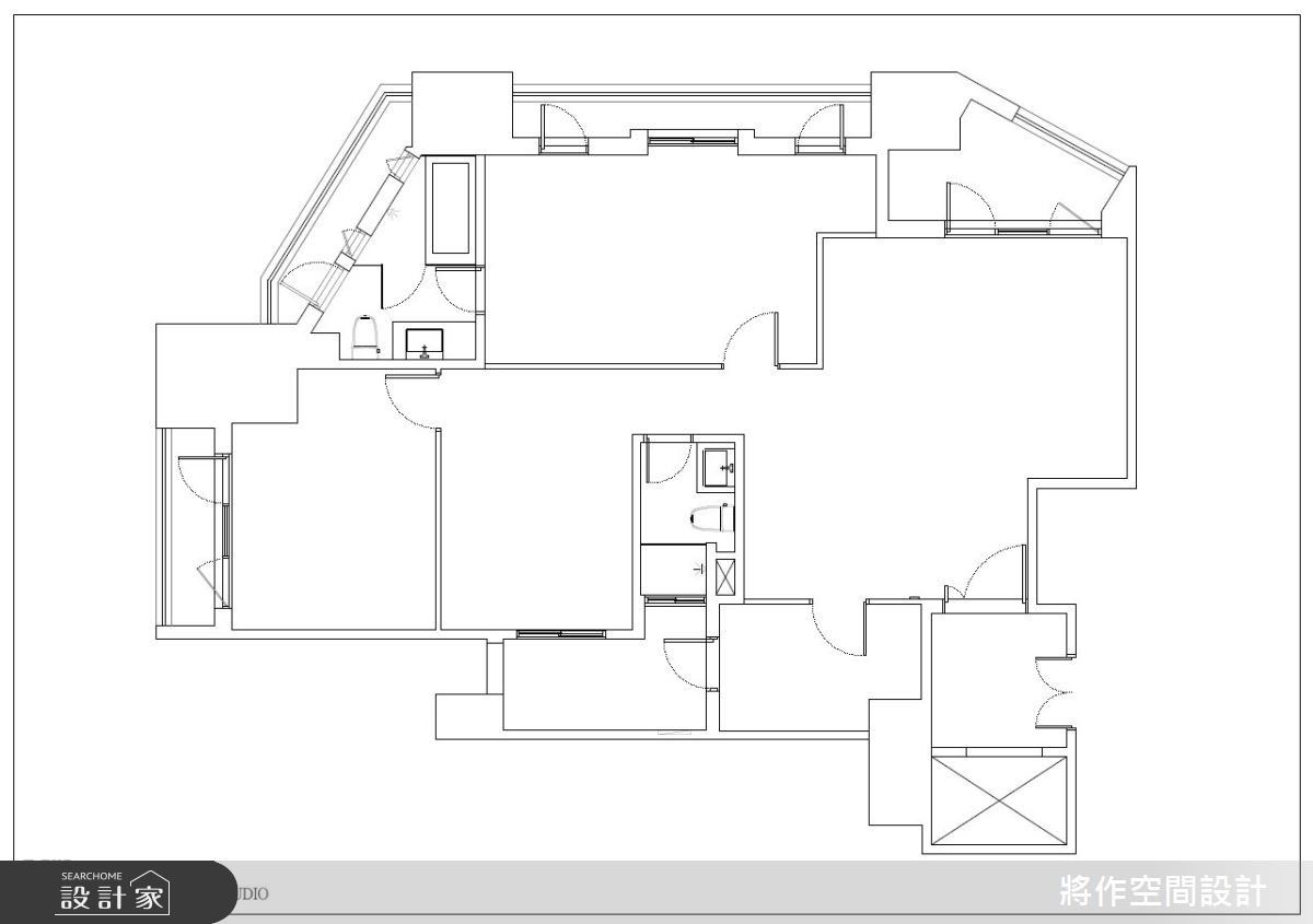 Before 平面圖提供_將作空間設計工作室。