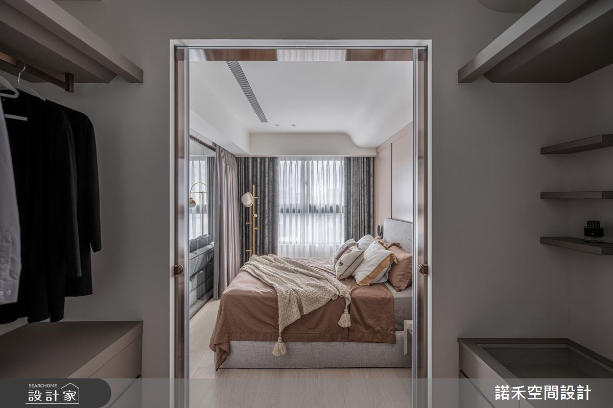 臥室內凹衣櫃案例2