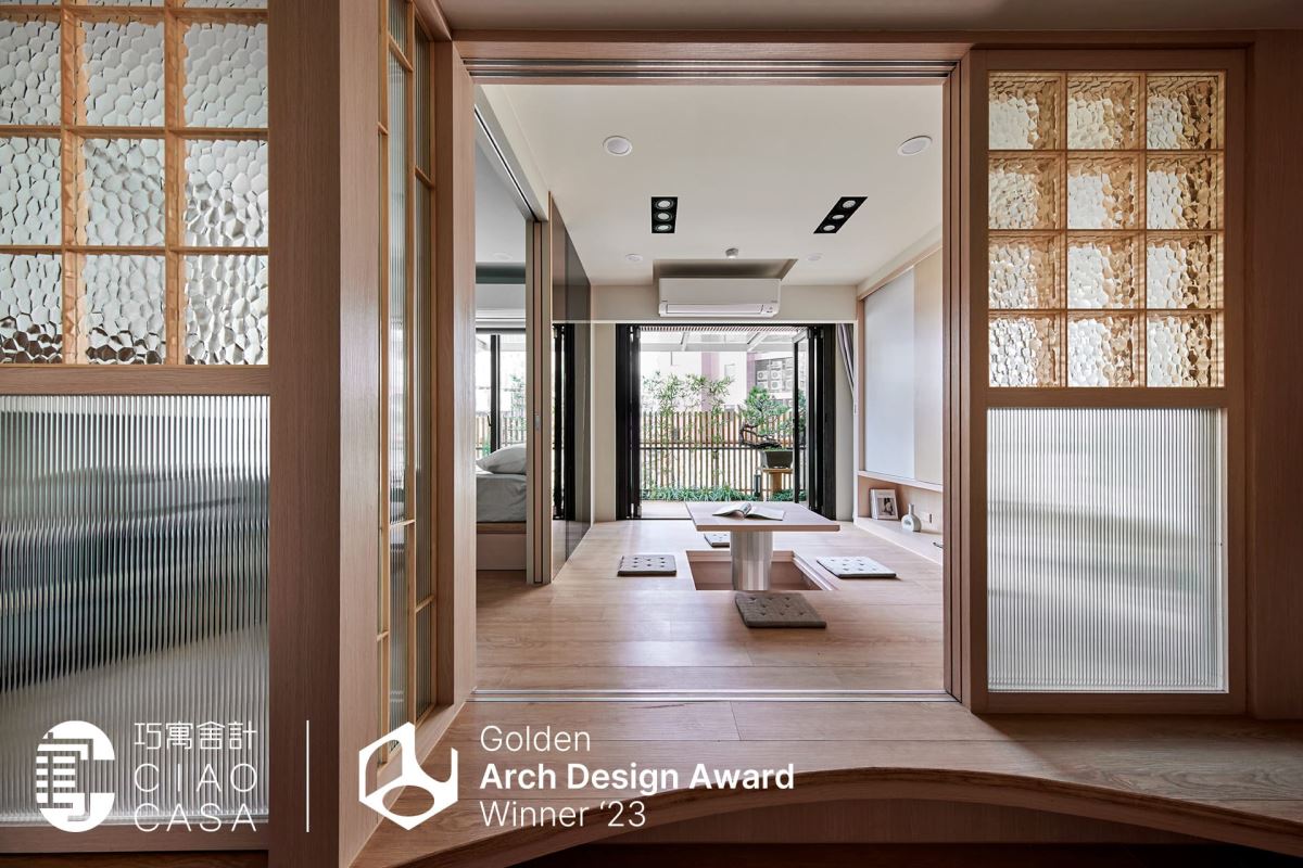 巧寓室內設計楊育樺總監為喜愛日式風格的業主,築構出美觀與實用兼具的機能美宅。