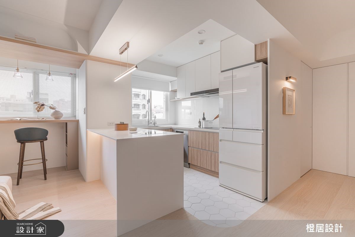 ㄇ字型廚房動線更自由