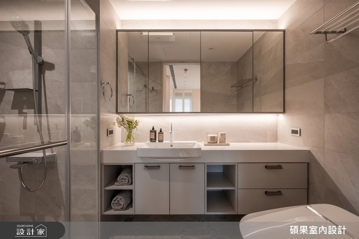 洗手台高一般可以用身高/2+10公分會是最符合人體工學