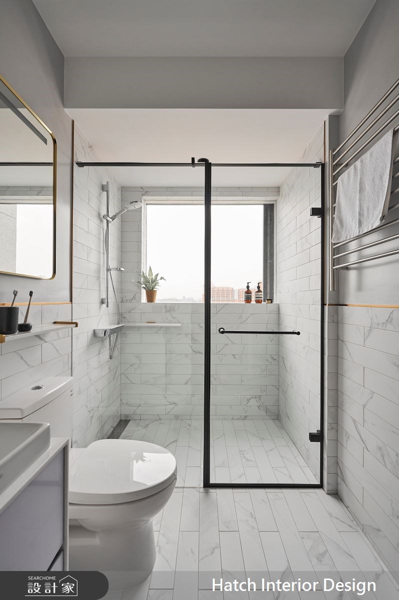 單人淋浴間最少80x80cm