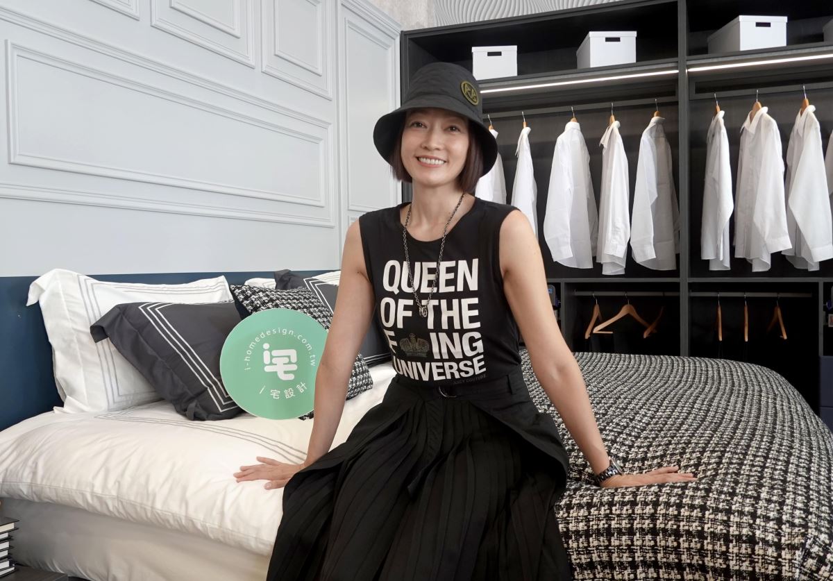 對裝潢很有經驗的潘慧如受邀擔任 i 宅設計一日店長，直說小資族有福了，簡約不簡單的設計，輕鬆實現「成家」夢想。