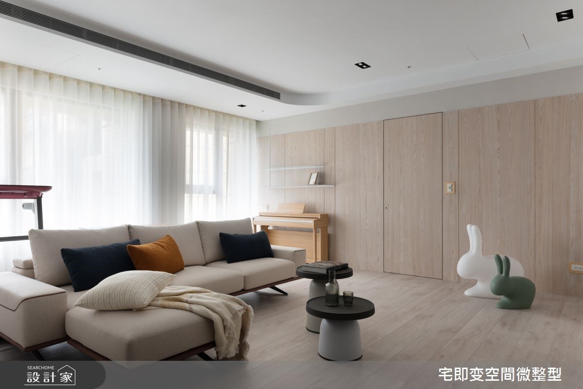 看更多客廳案例圖片