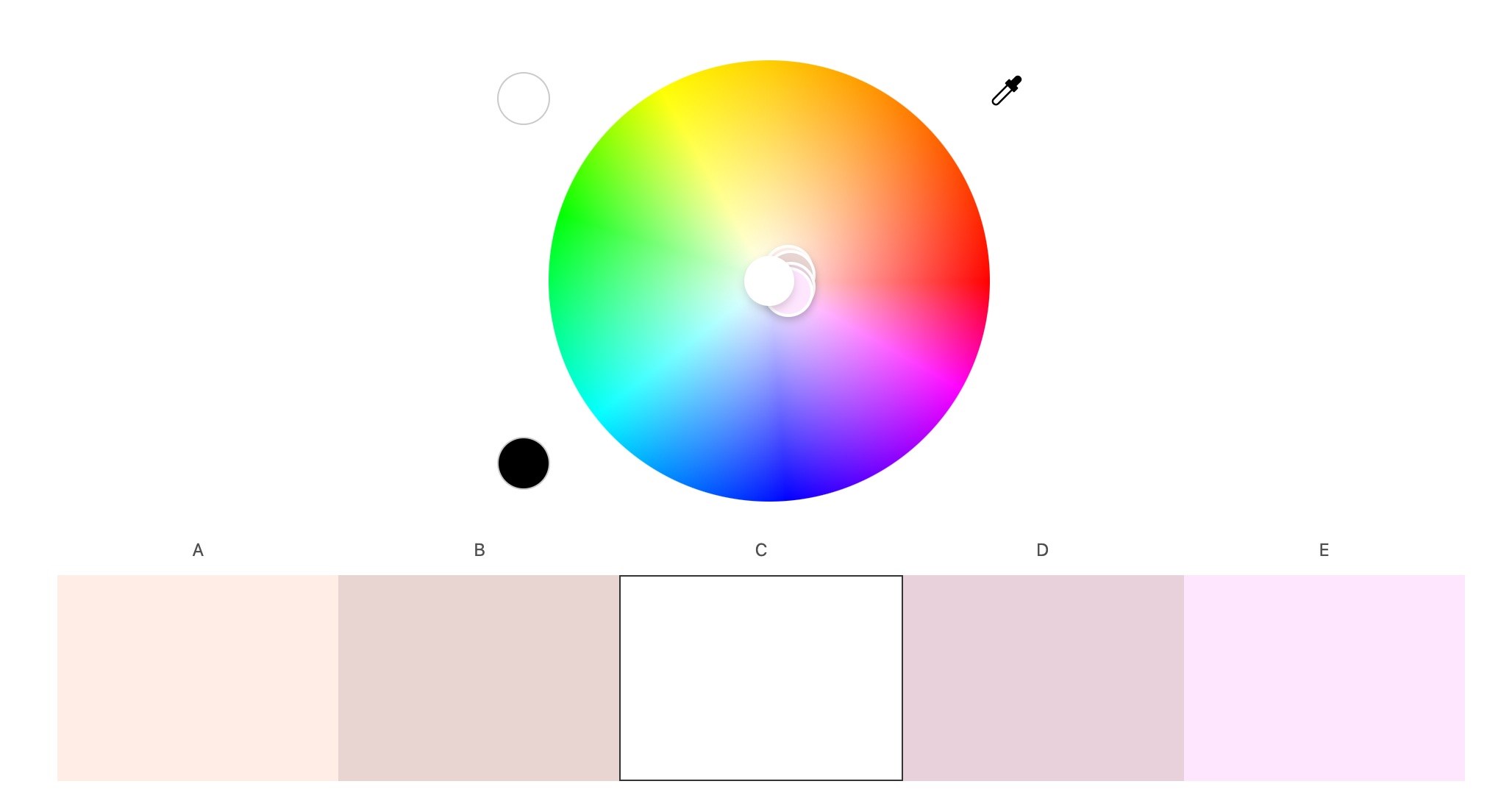 圖片擷取自 Adobe 色輪調色盤