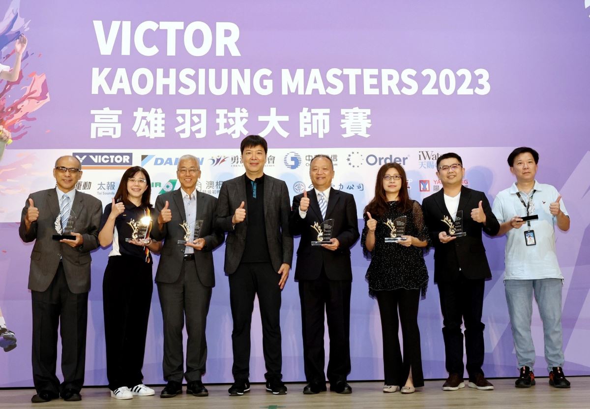 2023 高雄羽球大師賽，歐德「羽」您一起加油 ，回饋歐德舊客戶，用實際行動支持羽球。