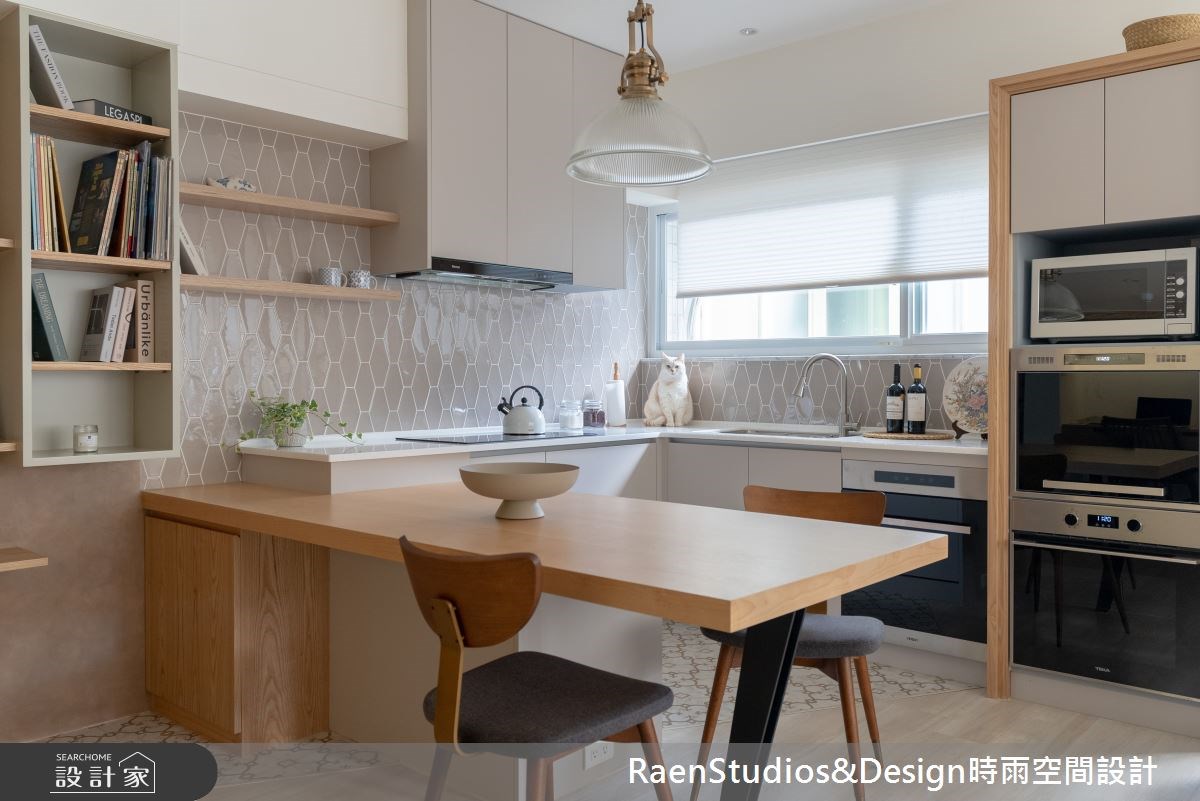看完整小宅設計中島吧台案例