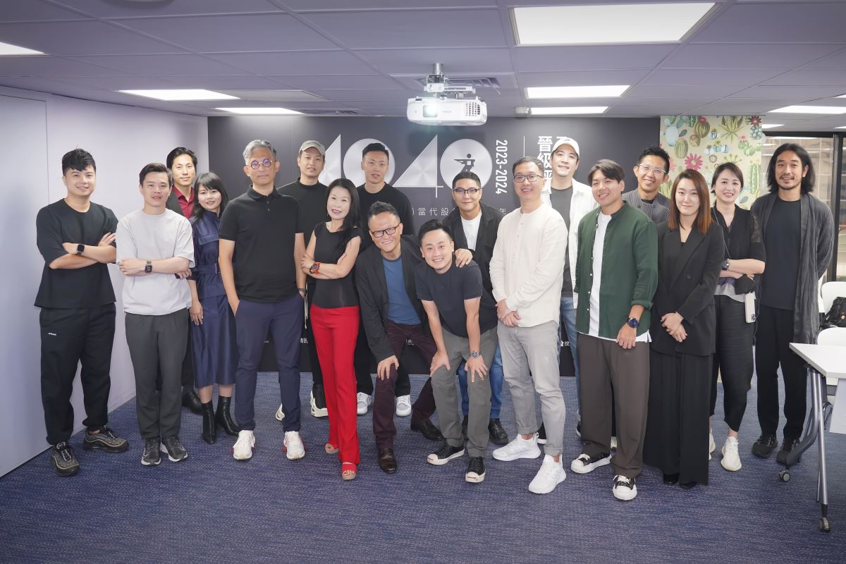 【40 UNDER 40當代設計傑出青年】10月20日上午場晉級評審會議台灣場，評審老師與設計師參評者現場合影！