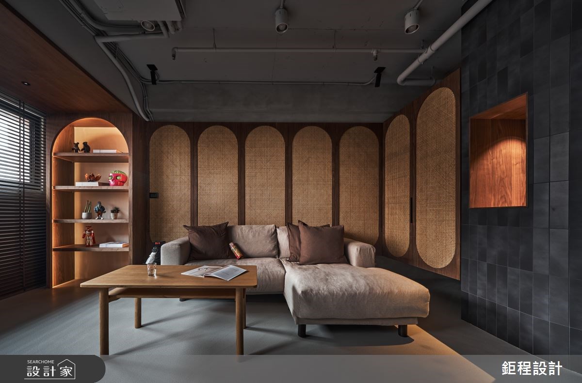 看更多美拉德風客廳設計