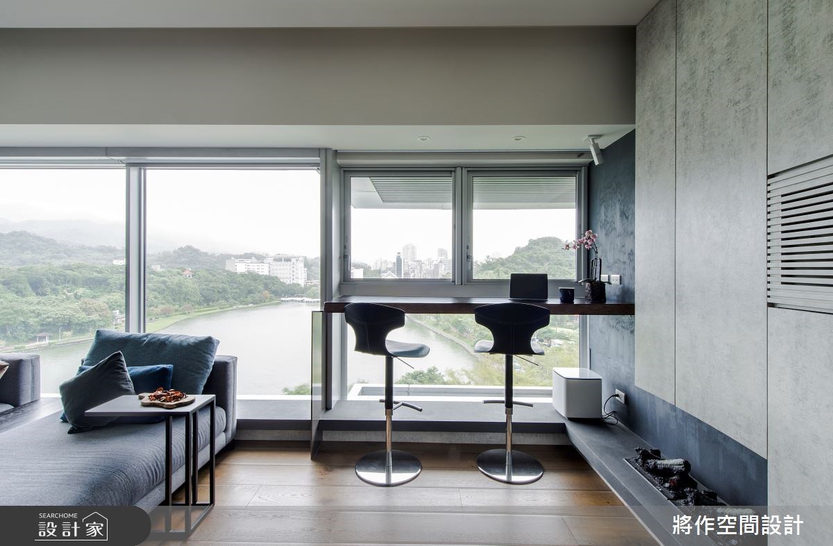 看完整窗邊高吧台美圖