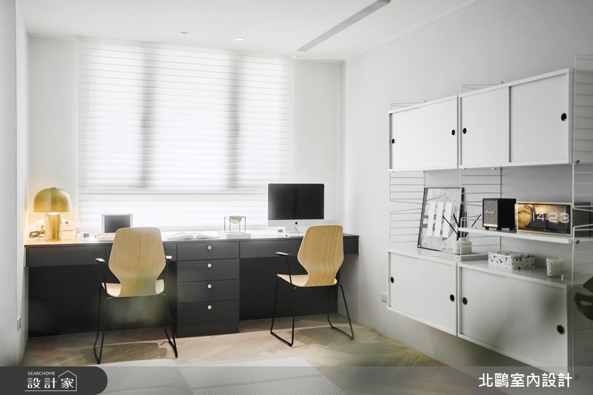 看完整窗邊書桌設計美圖