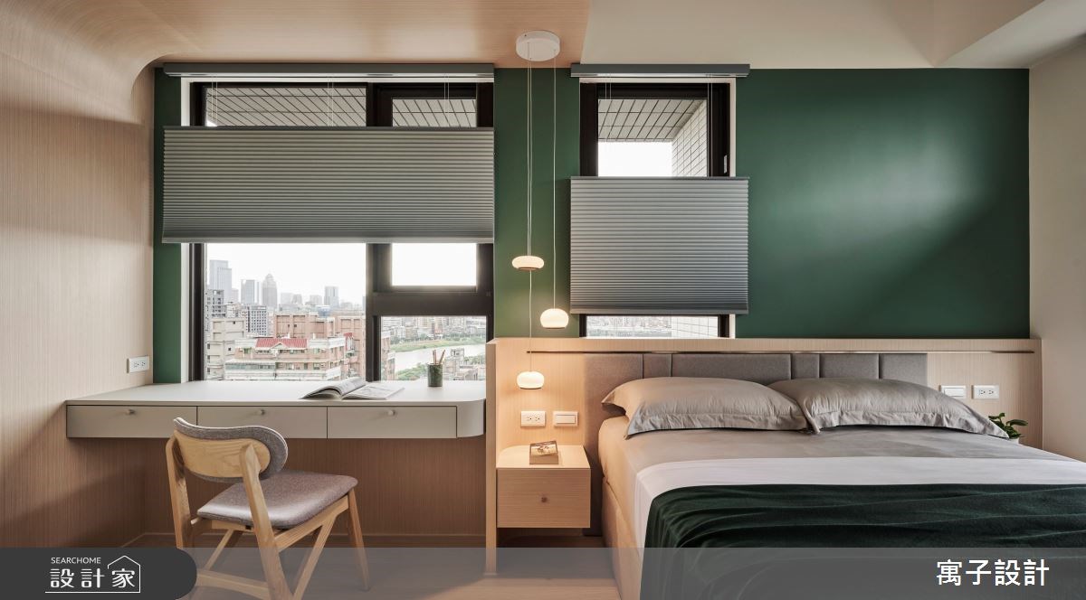 看完整臥室窗邊設計美圖