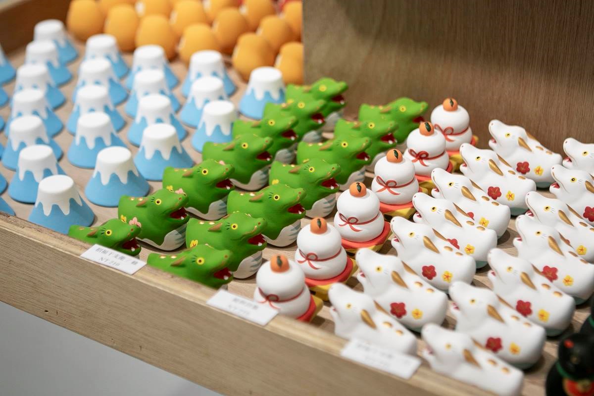 招福干支詩籤 龍 綠/白   圖文提供:小器生活 / 中川政七商店 台灣