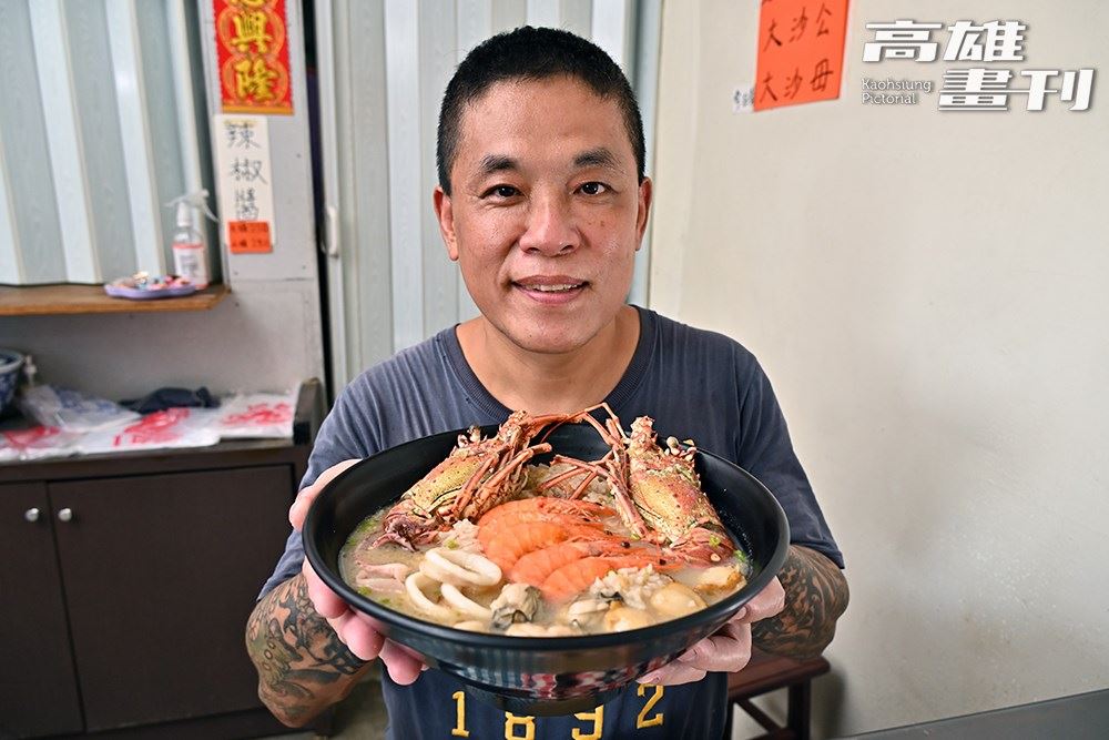 出身高雄林園的阿祥老闆,有著下港人的海派性格。(攝影/Carter)