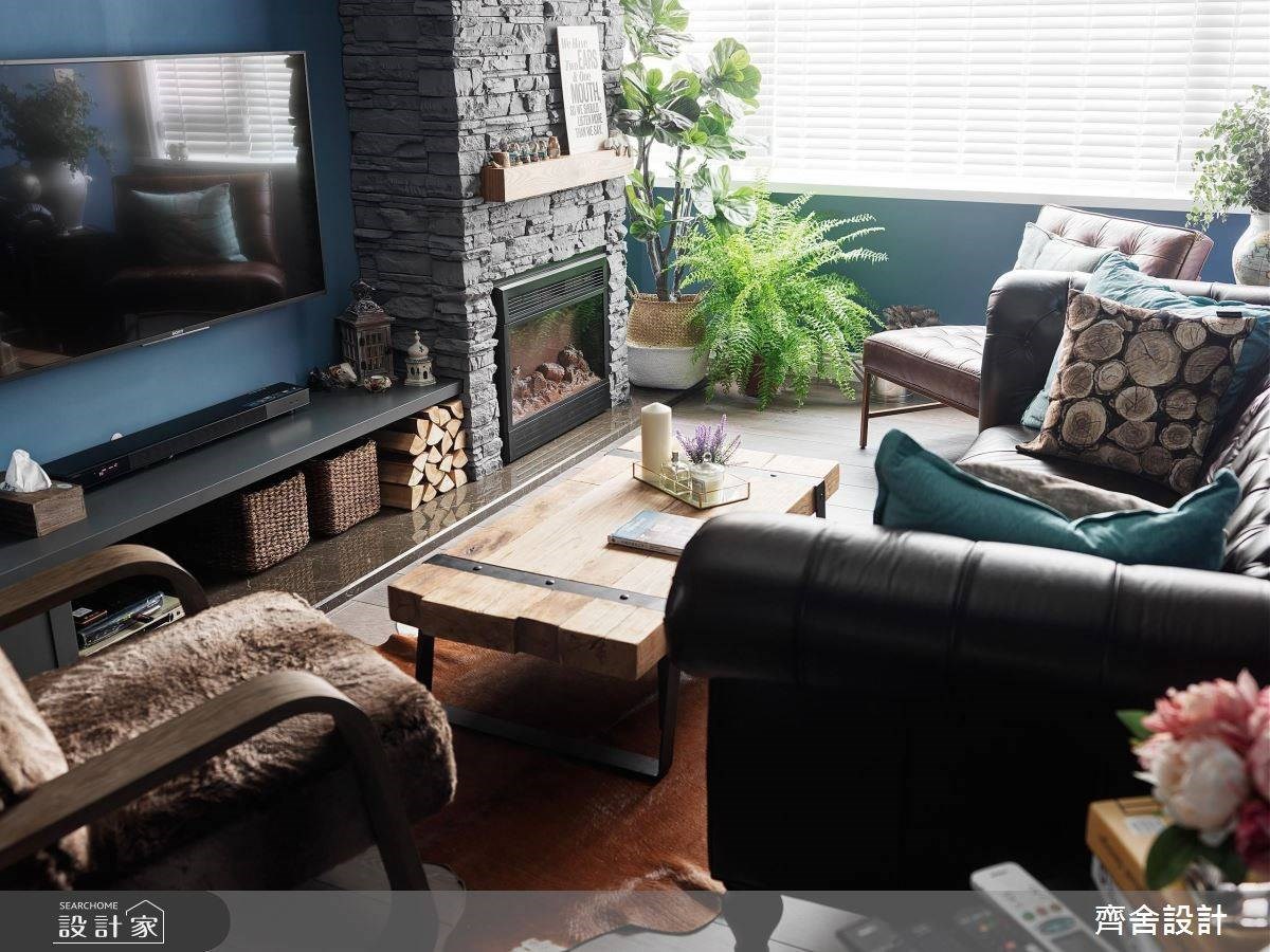 看更多藍色室內設計圖片