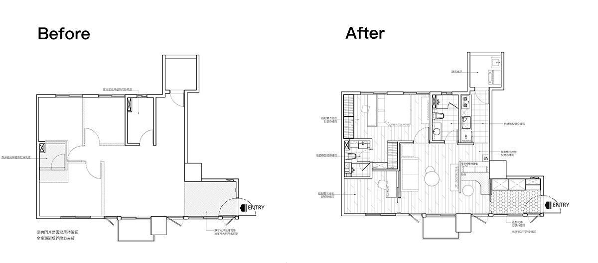 (Before+After)平面圖提供_耀昀創意設計。