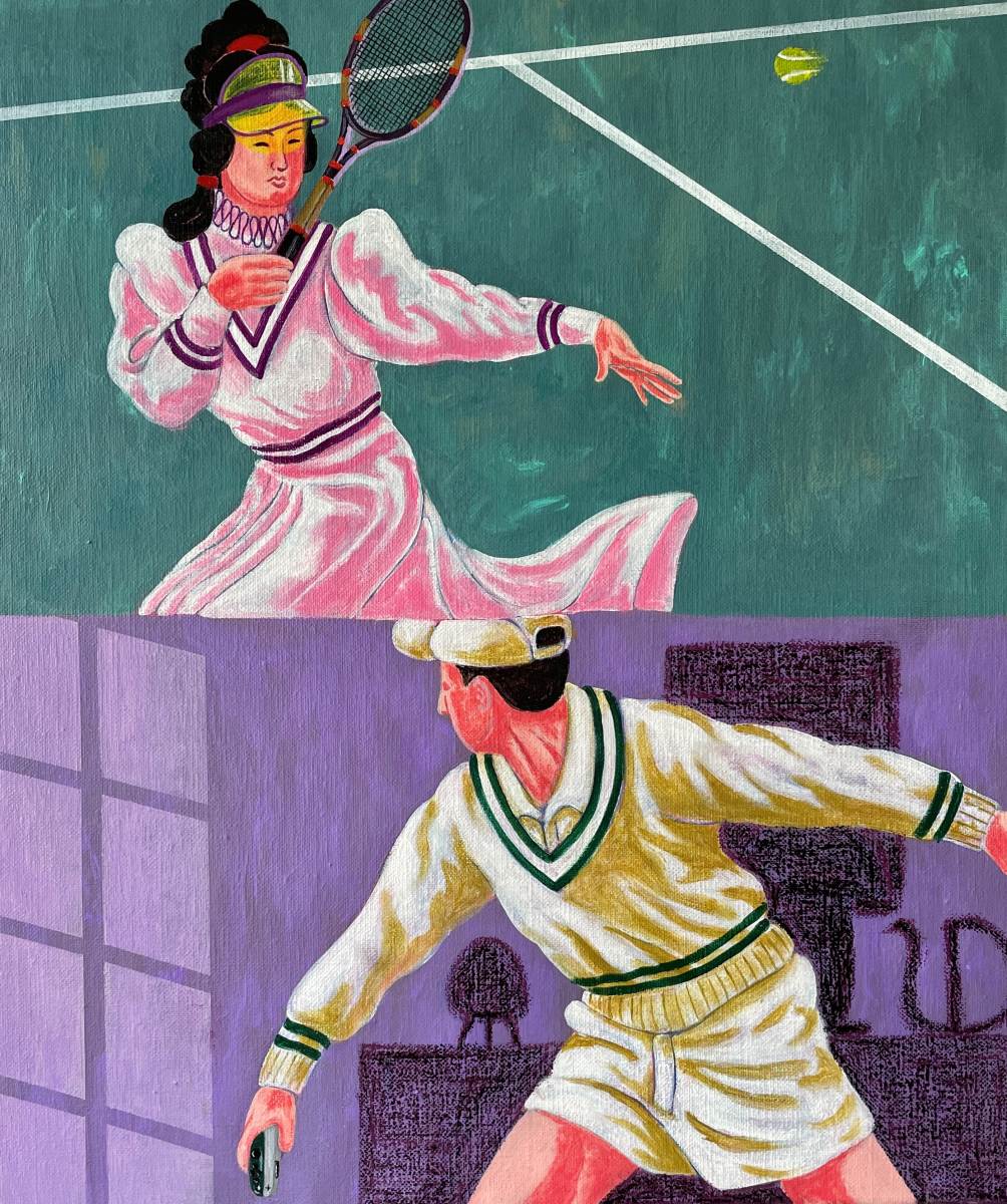 張簡士揚作品《switch tennis》