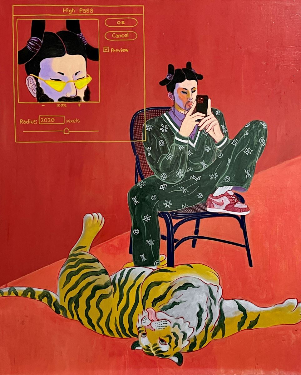 張簡士揚作品《修修臉》