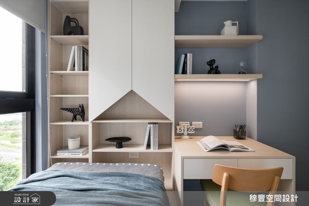 看更多床頭櫃整合設計美圖