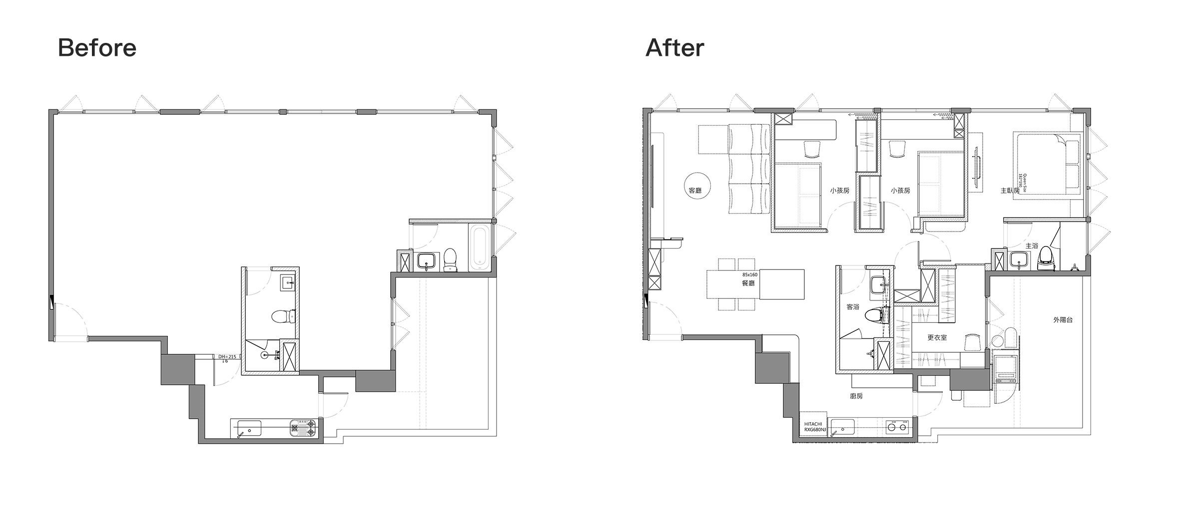 (Before+After)平面圖提供_耀昀創意設計。