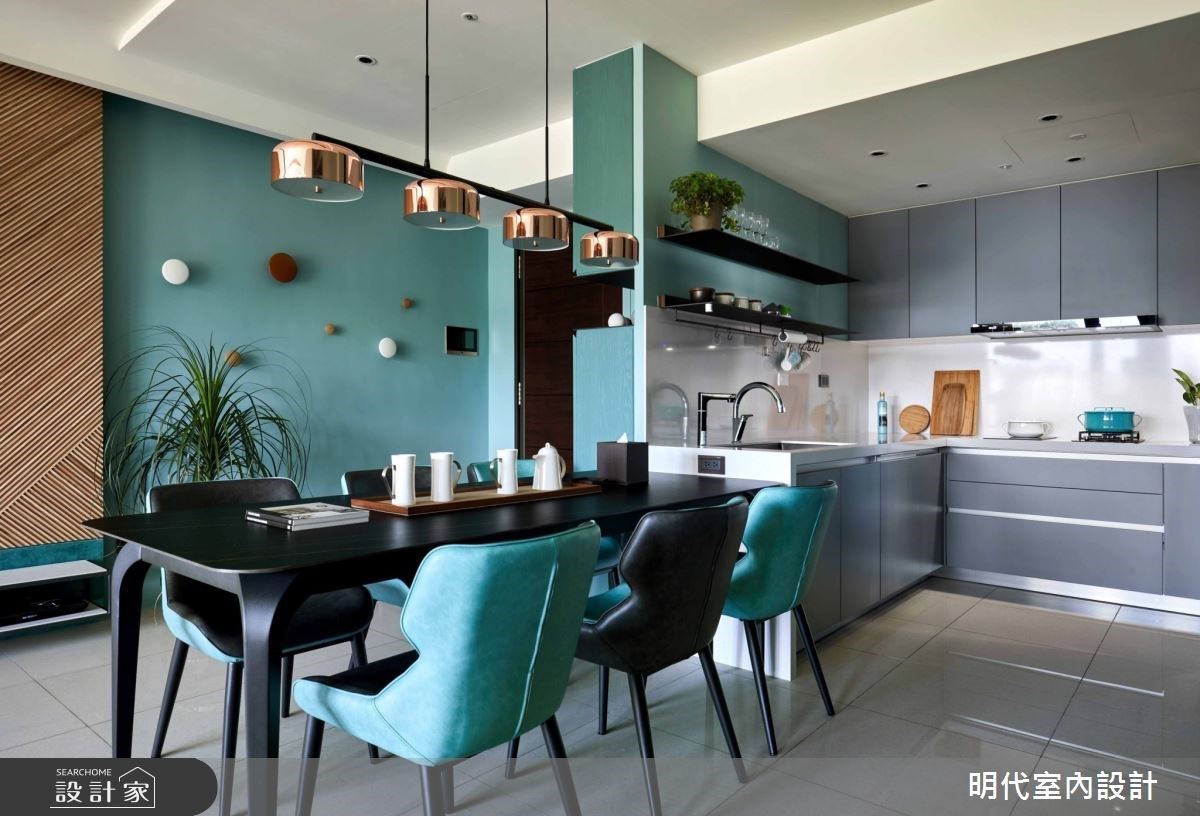 通過客變打開封閉廚房,讓採光走入室