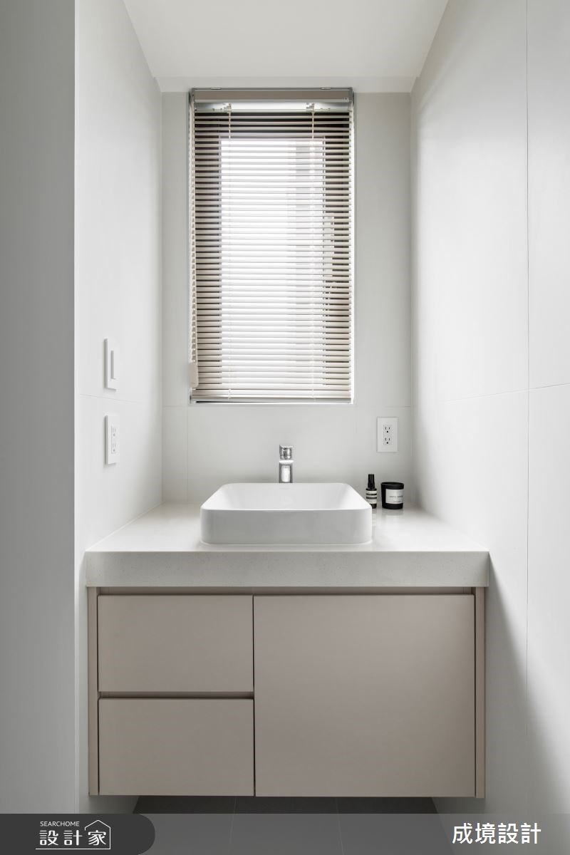 微水泥內斂的自然紋理,極簡之中又蘊含禪意,傳遞宛如日式旅店的氛圍