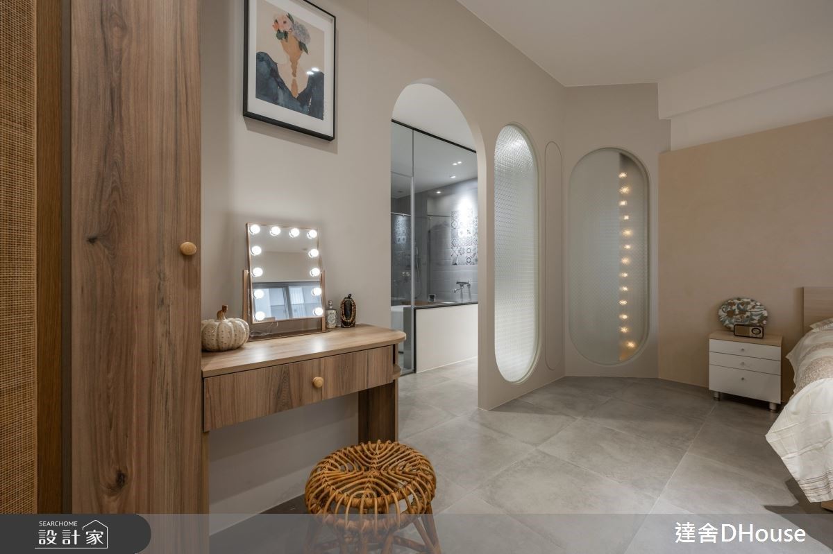 圓拱的造型則暗喻東方的圓滿意涵,讓空間在功能性和美學上都達到了和諧的平衡。