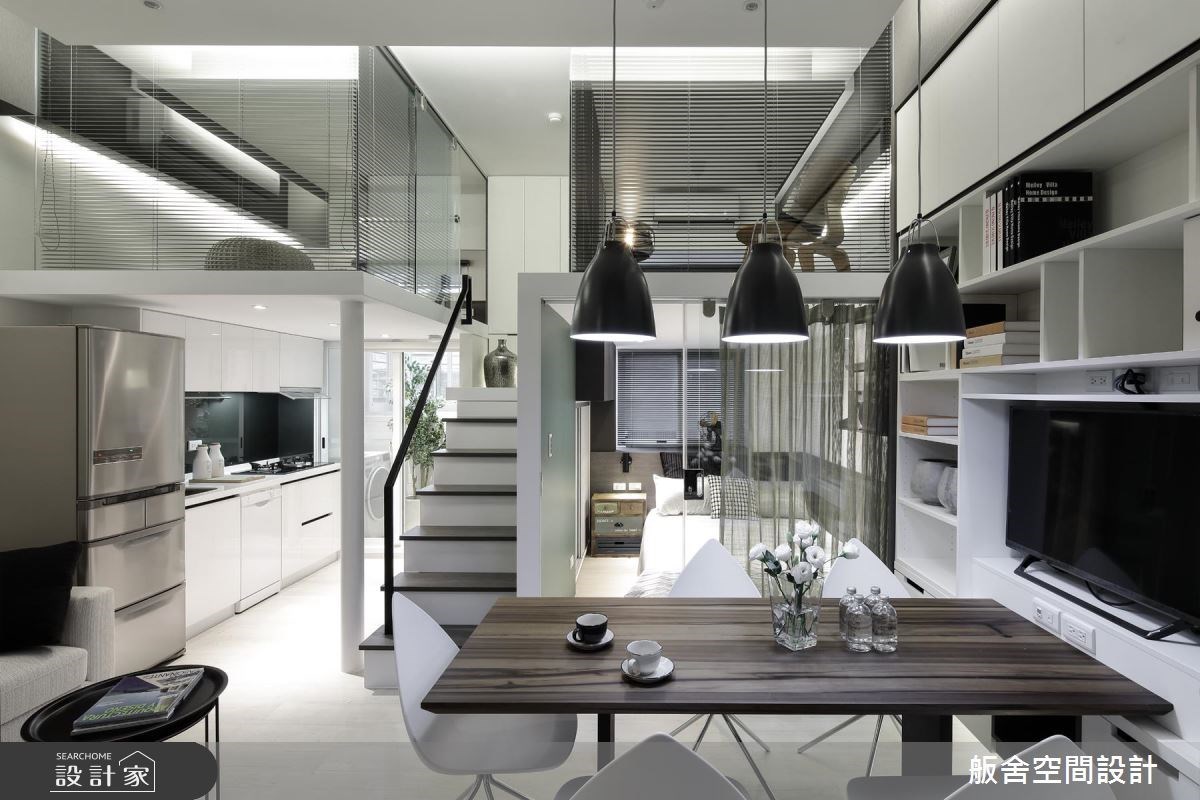 看完整挑高小宅美圖