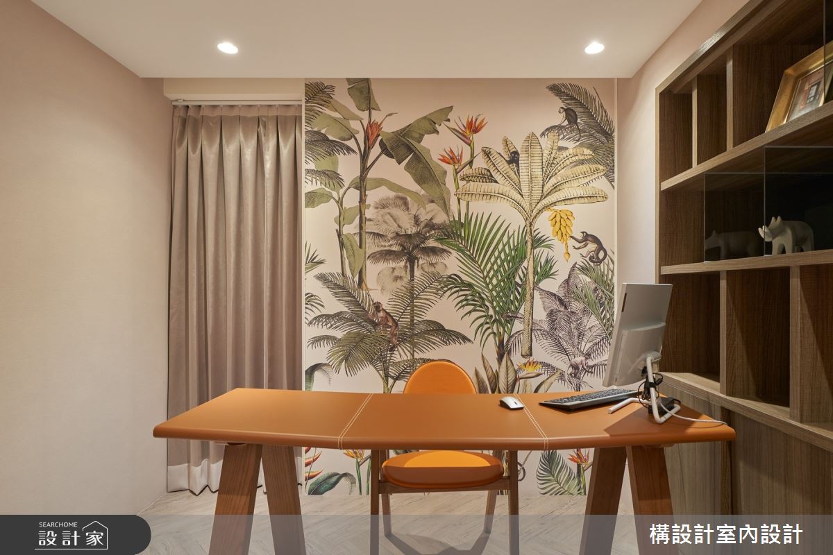 熱帶雨林的診間,帶入溫暖休閒的氛圍,更能放鬆心情。