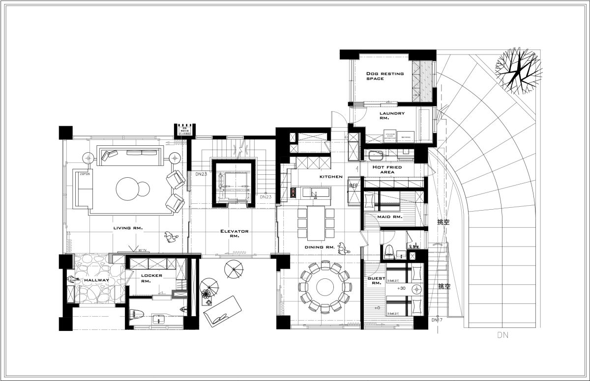 平面圖提供_沐澄設計。