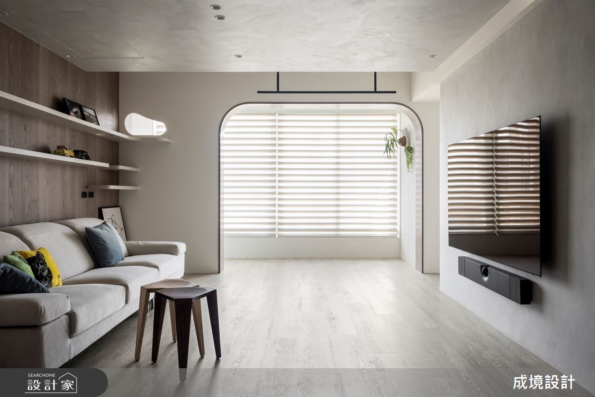 看更多平貼式電視牆設計美圖