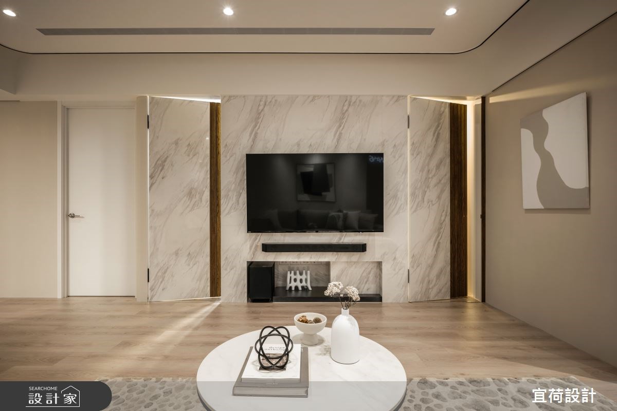 看更多內凹電視櫃設計美圖