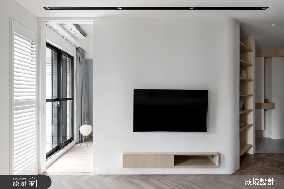 看更多內凹電視櫃設計美圖