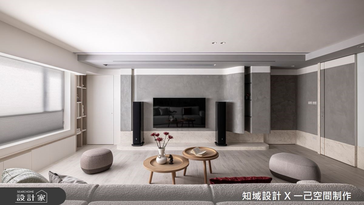 看更低底座電視櫃設計美圖