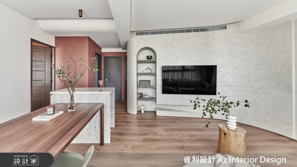 看更多側牆電視櫃設計美圖