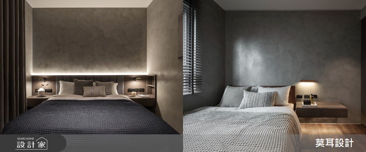 既有三房格局變更為兩房,將空間讓給相聚與交流,同時也保有讓賓客借宿的機能。