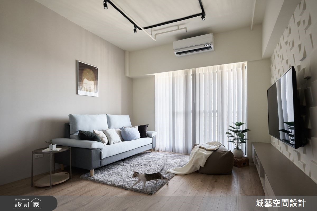 高雄的這間26坪新成屋為屋主二人的起家厝,看更多美圖