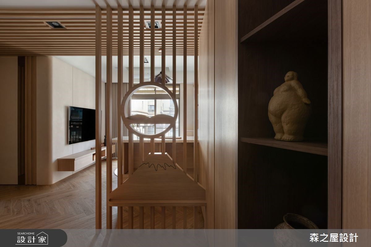 看更多木質屏風設計美圖