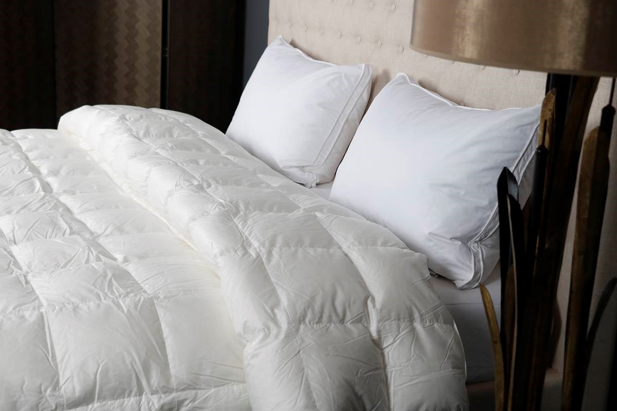 寬庭Kuan’s Living黃鑽新科技面料白鵝絨夏被  雙人被 優惠價 $67,065 元 (原價 NT$78,900元)