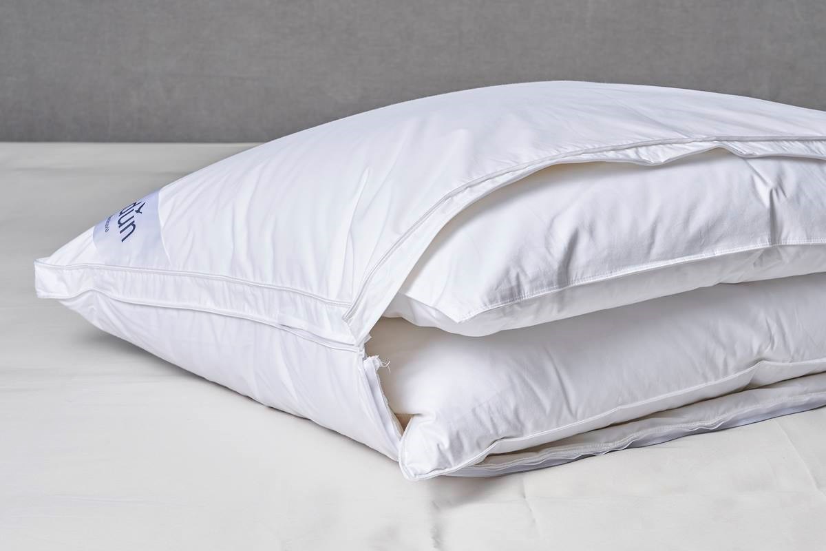 斯堪登Scandun 可調式西伯利亞白鵝絨枕  一對 優惠價 NT$20,800元 (原價  NT$33,800元)