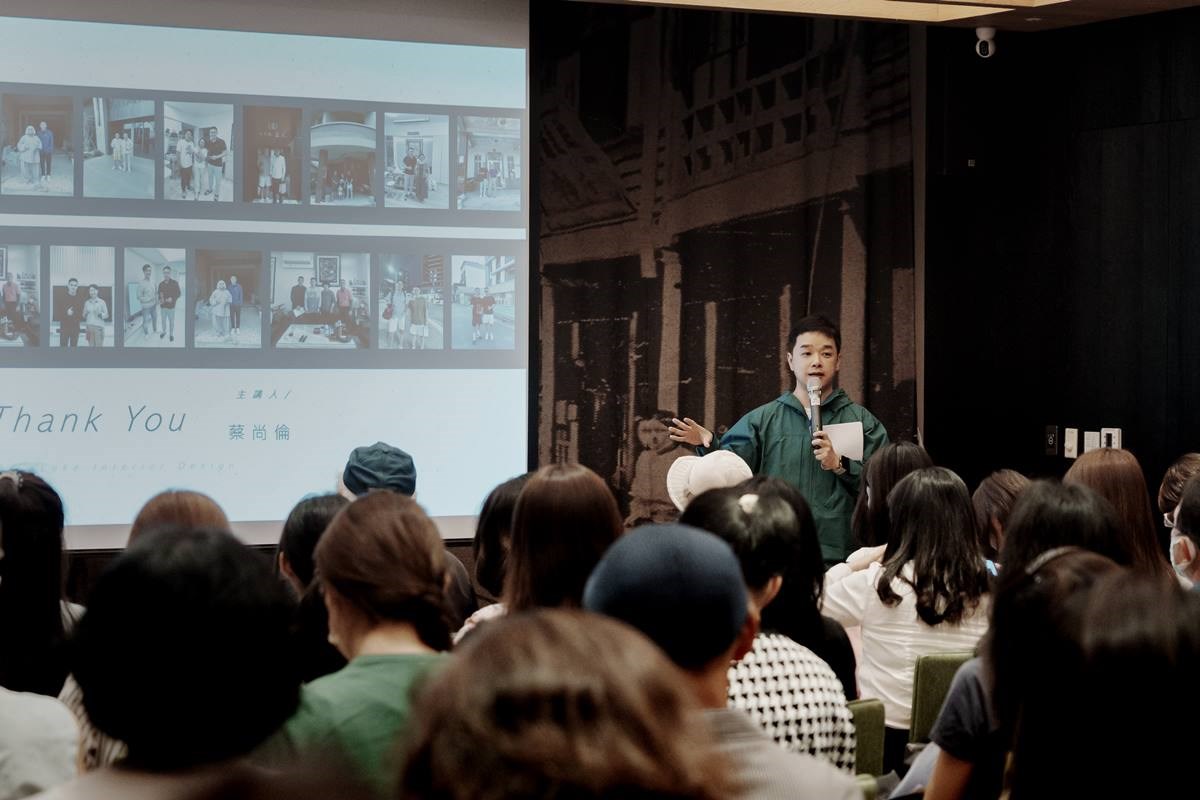 設計家主持人衛斯理提及設計師講座首度移師台南,攜手洛克空間設計Luke總監盛大舉辦